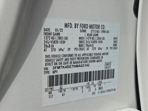 Certified 2022 Ford Mustang Mach-E GT AWD/4WD image 16