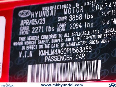 Certified 2023 Hyundai Elantra SEL FWD image 28
