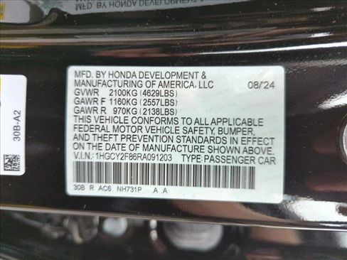 Certified 2024 Honda Accord Touring image 15