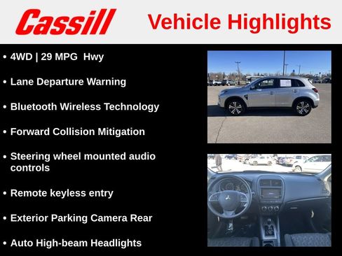 Used 2025 Mitsubishi Outlander Sport SE AWD/4WD image 7