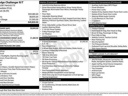 Used 2022 Dodge Challenger R/T w/ Plus Package image 2