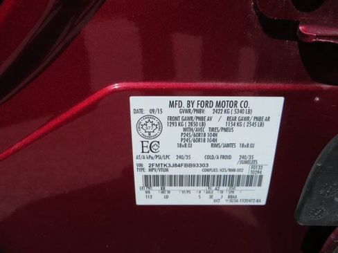 Used 2015 Ford Edge SEL w/ Canadian Comfort Package FWD image 14