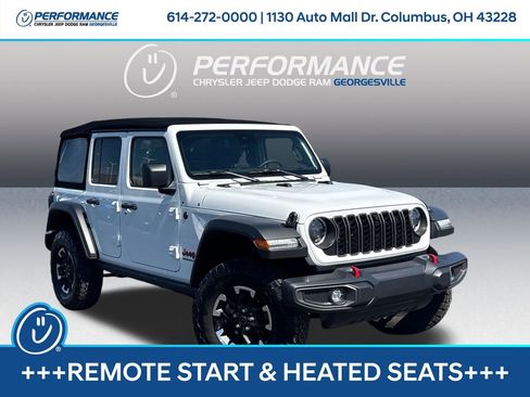 Used 2024 Jeep Wrangler Unlimited Rubicon w/ Technology Group AWD/4WD image 1
