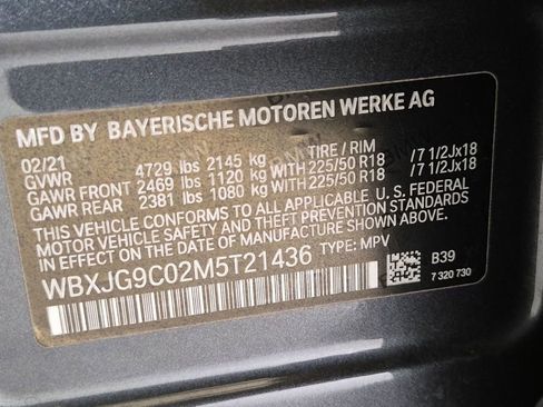 Used 2021 BMW X1 xDrive28i w/ Convenience Package AWD/4WD image 25