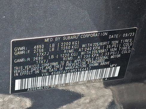 Certified 2024 Subaru Outback Premium AWD/4WD image 25
