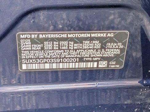 Used 2025 BMW X3 xDrive30i w/ Premium Package AWD/4WD image 25