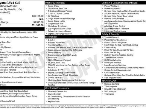 Used 2024 Toyota RAV4 XLE image 10
