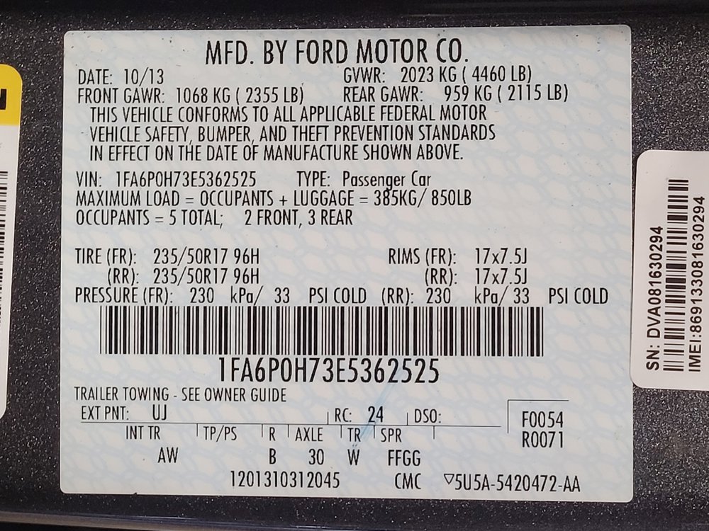 Used 2014 Ford Fusion SE FWD image 33