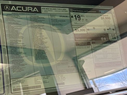 New 2026 Acura MDX Type S image 24