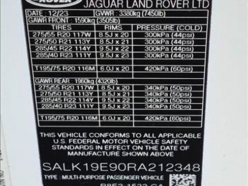 Used 2024 Land Rover Range Rover Autobiography AWD/4WD image 25