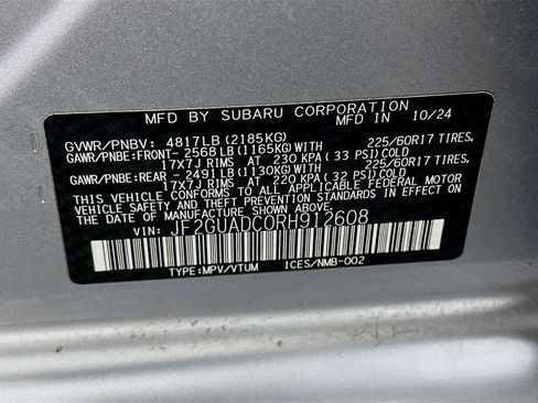 Used 2024 Subaru Crosstrek 2.0i Premium image 12