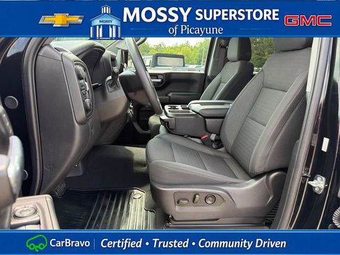 Certified 2025 Chevrolet Silverado 1500 Custom w/ Turbomax Blackout Package AWD/4WD image 12