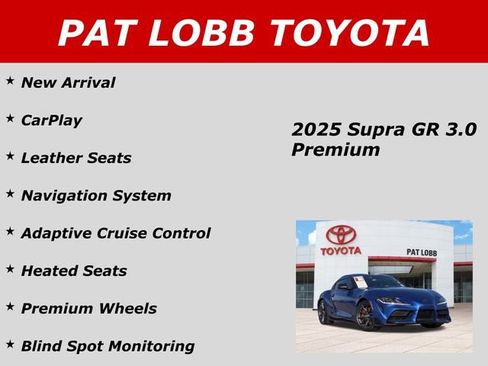 Certified 2025 Toyota Supra Premium image 33