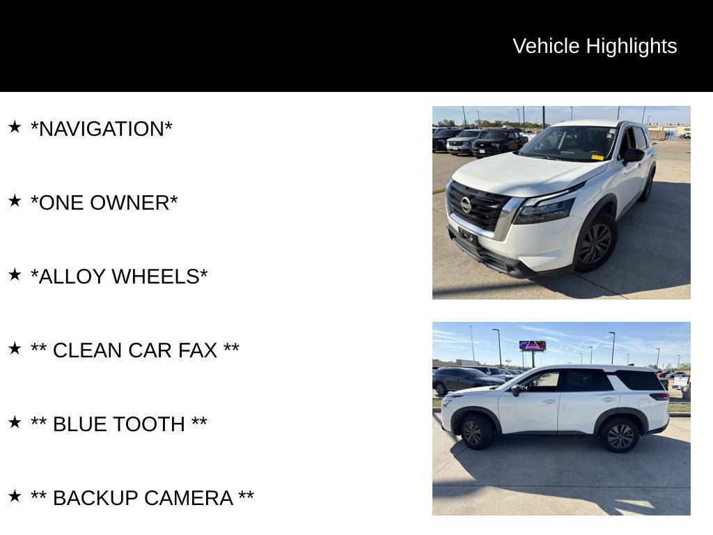 Used 2024 Nissan Pathfinder S FWD image 4