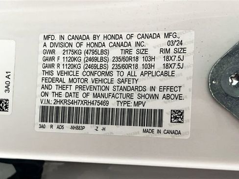 Certified 2024 Honda CR-V EX-L image 34