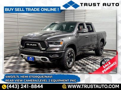 Used 2019 RAM 1500 Rebel w/ Rebel Level 2 Equipment Group