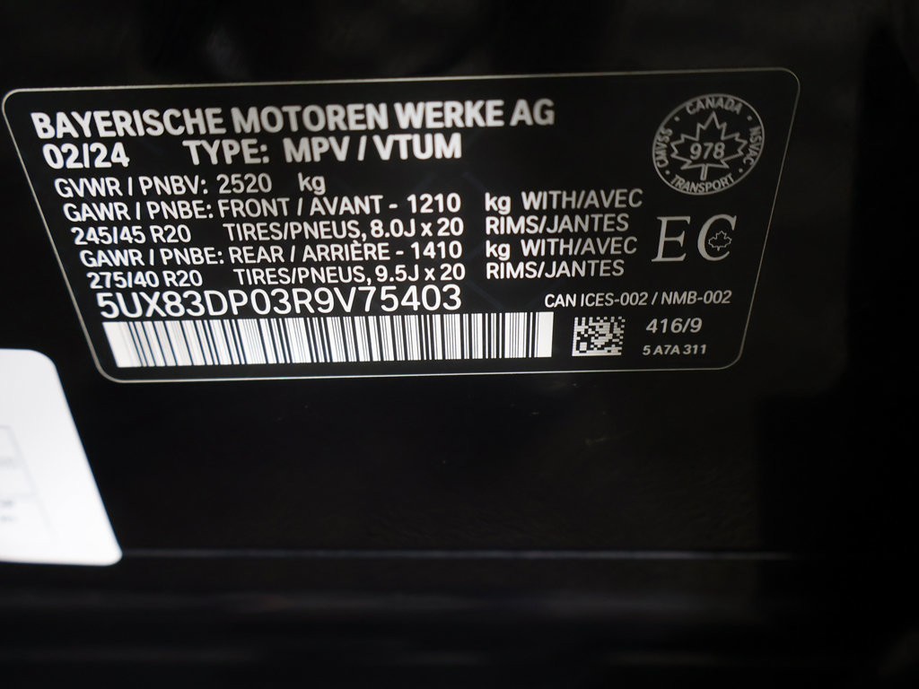 Used 2024 BMW X3 M40i w/ Premium Essential Package AWD/4WD image 53