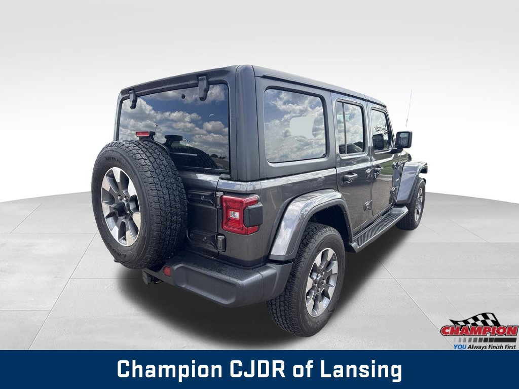 Used 2023 Jeep Wrangler Unlimited Sahara w/ LED Lighting Group AWD/4WD image 8