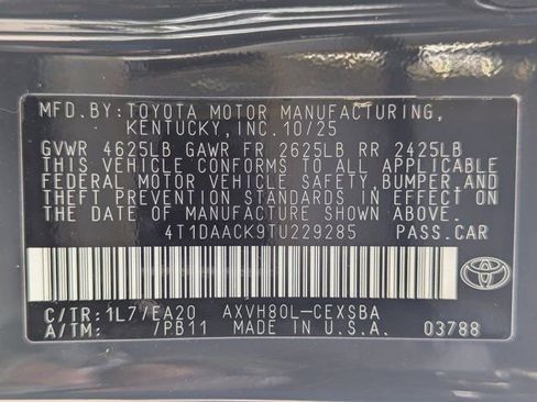 Used 2026 Toyota Camry SE w/ Convenience Package image 27