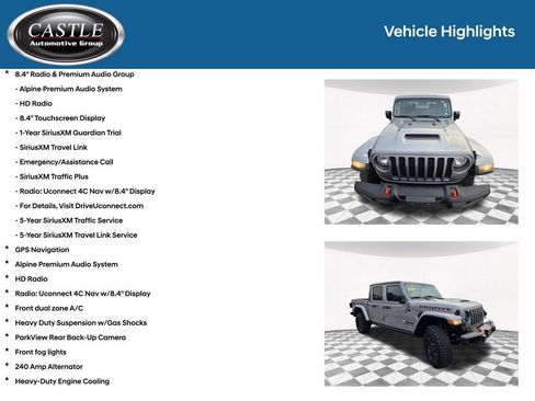 Used 2021 Jeep Gladiator Mojave AWD/4WD image 8