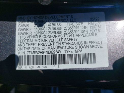 Used 2022 Honda CR-V Touring image 38