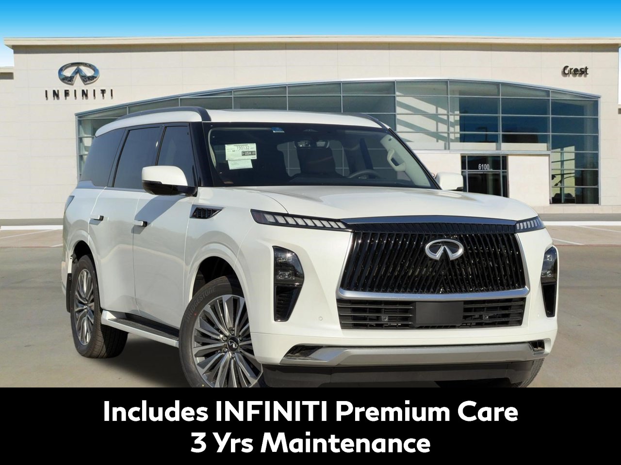 New 2027 INFINITI QX80 Luxe AWD/4WD 360° Tour