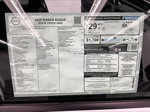 New 2026 Nissan Rogue SV w/ Rock Creek Premium Package AWD/4WD image 33