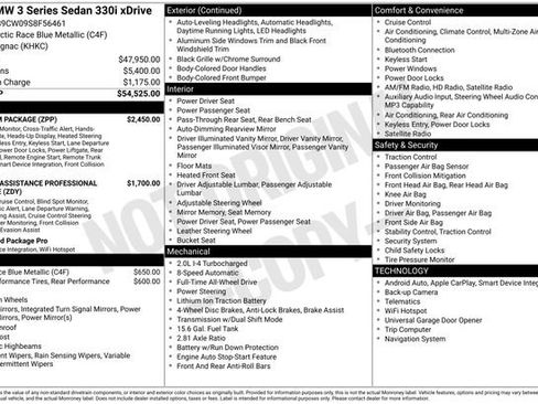 Used 2025 BMW 330i xDrive Sedan w/ Premium Package image 38