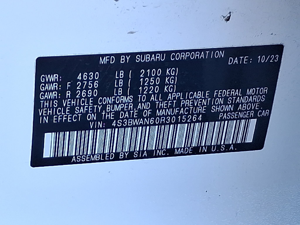 Used 2024 Subaru Legacy Limited AWD/4WD image 25