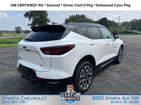 Used 2025 Chevrolet Blazer RS w/ Driver Confidence II Package AWD/4WD image 3