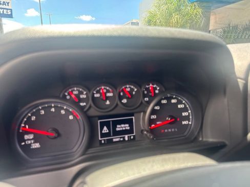 Used 2023 Chevrolet Silverado 1500 Custom w/ LPO, Dark Essentials Package RWD image 11