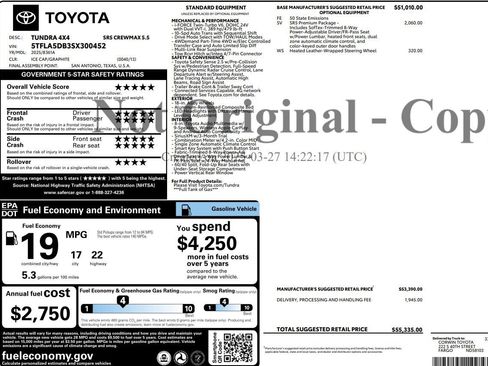 Used 2025 Toyota Tundra SR5 w/ SR5 Premium Package image 14