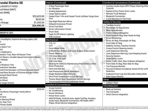 New 2026 Hyundai Elantra SE image 24