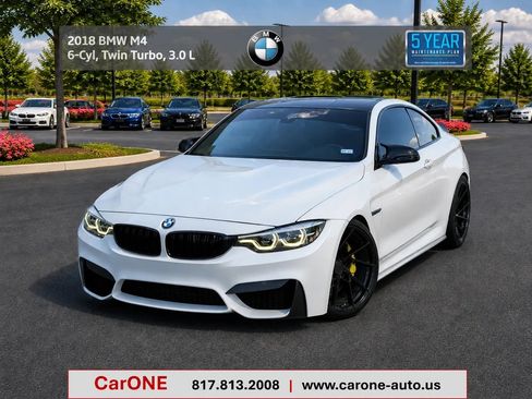 Used 2018 BMW M4 Coupe RWD image 1