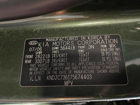 Used 2007 Kia Sorento LX w/ Sport Pkg image 40