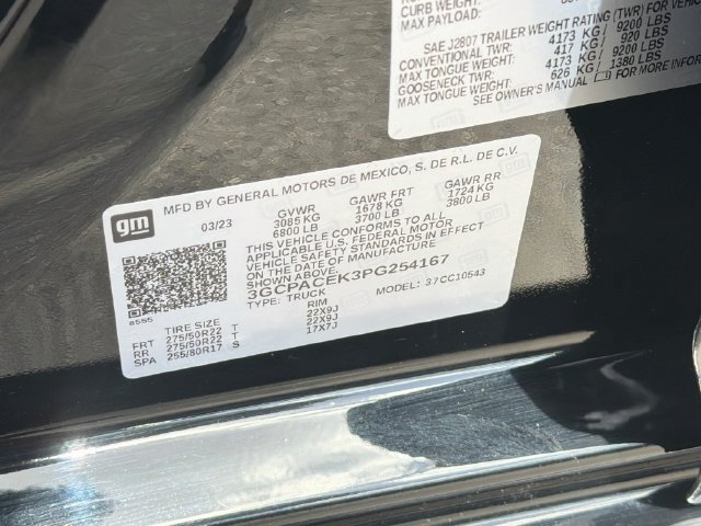 Used 2023 Chevrolet Silverado 1500 LT w/ LPO, Dark Essentials Package RWD image 33