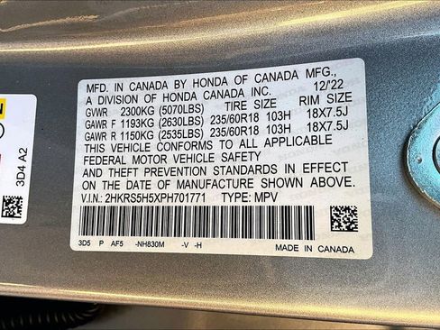 Certified 2023 Honda CR-V Sport image 18