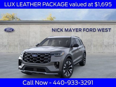 New 2025 Ford Explorer Platinum w/ LUX Leather Package image 3