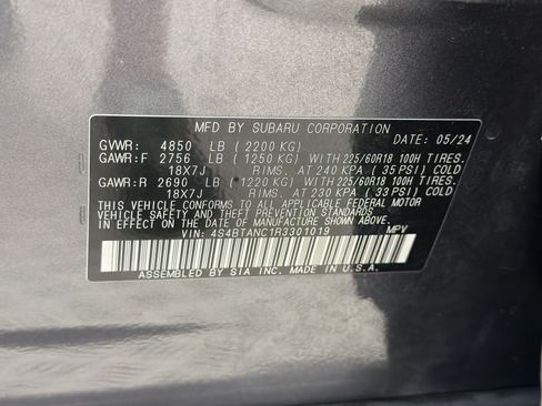 Used 2024 Subaru Outback Limited AWD/4WD image 24