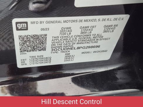 Certified 2023 Chevrolet Silverado 1500 ZR2 w/ Technology Package AWD/4WD image 40