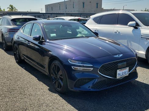 Used 2023 Genesis G70 2.0T w/ Sport Prestige Package RWD image 3