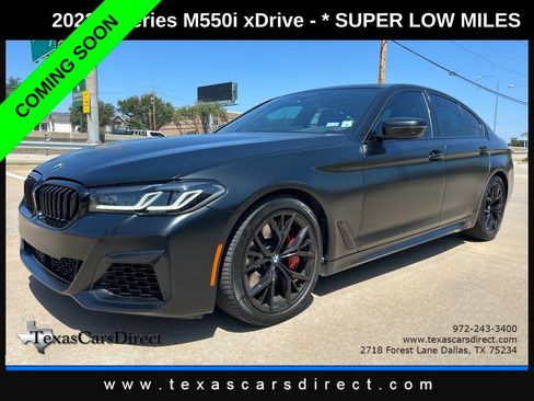 Used 2022 BMW M550i xDrive w/ Executive Package AWD/4WD image 1
