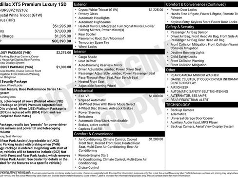 Used 2023 Cadillac XT5 Premium Luxury w/ Technology Package image 13