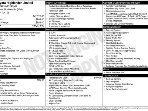 Used 2016 Toyota Highlander Limited image 7