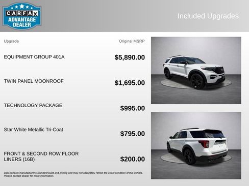 Used 2023 Ford Explorer ST w/ Equipment Group 401A AWD/4WD image 5