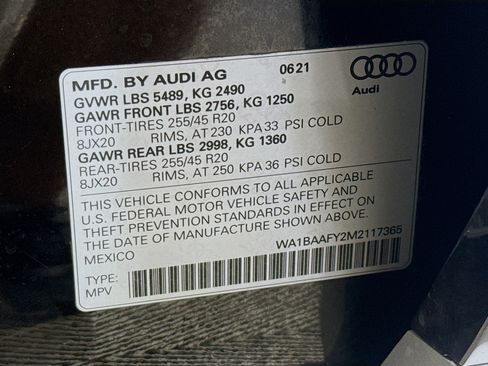 Used 2021 Audi Q5 2.0T Premium Plus w/ Premium Plus Package AWD/4WD image 40