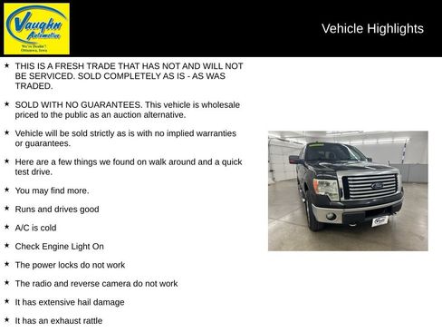 Used 2012 Ford F150 XLT w/ XLT Chrome Pkg AWD/4WD image 2