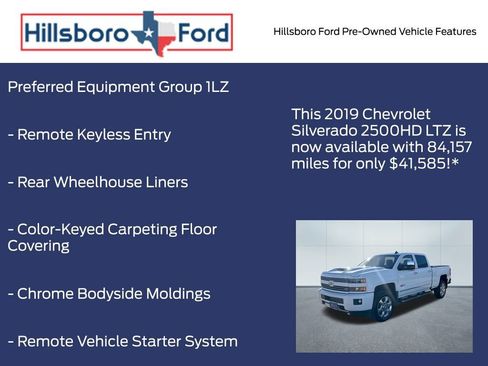 Used 2019 Chevrolet Silverado 2500 LTZ w/ Duramax Plus Package image 7