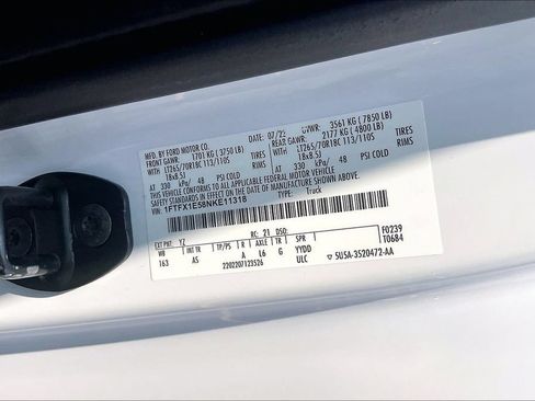 Certified 2022 Ford F150 XL w/ Equipment Group 101A High AWD/4WD image 33