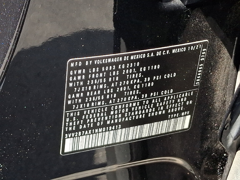 Used 2022 Volkswagen Tiguan SE AWD/4WD image 28